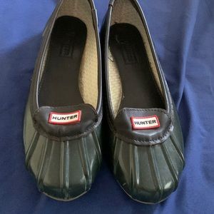 Hunter rain shoes